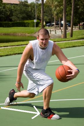 Crossover dribble clearance